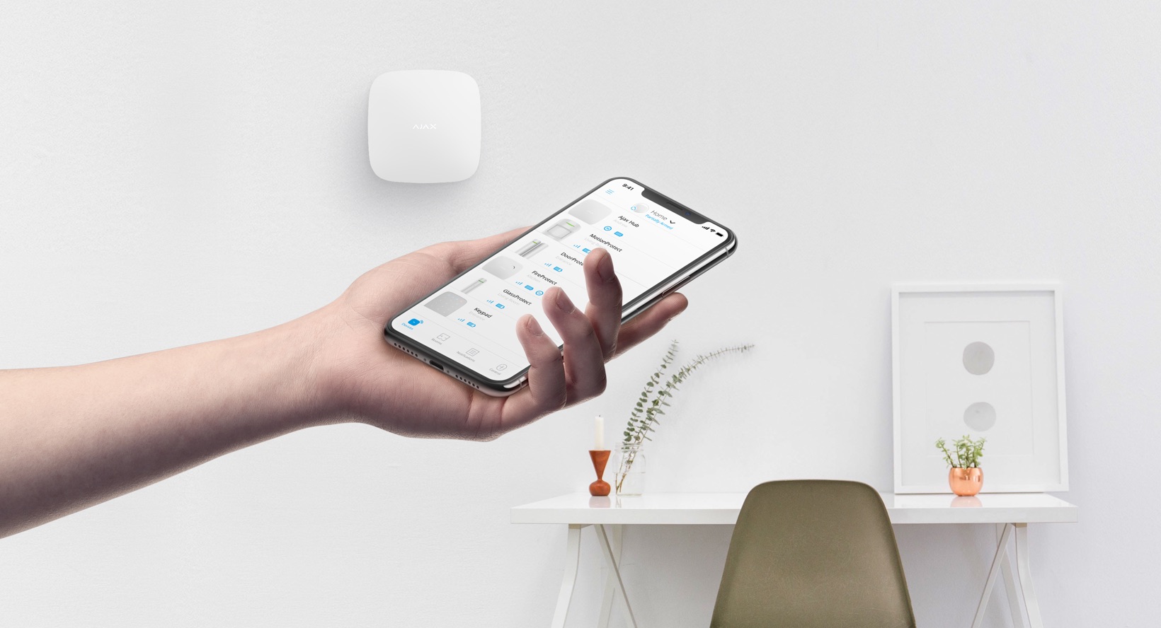 Ajax dispositivi di sicurezza wireless Ajax dispositivi di sicurezza wireless